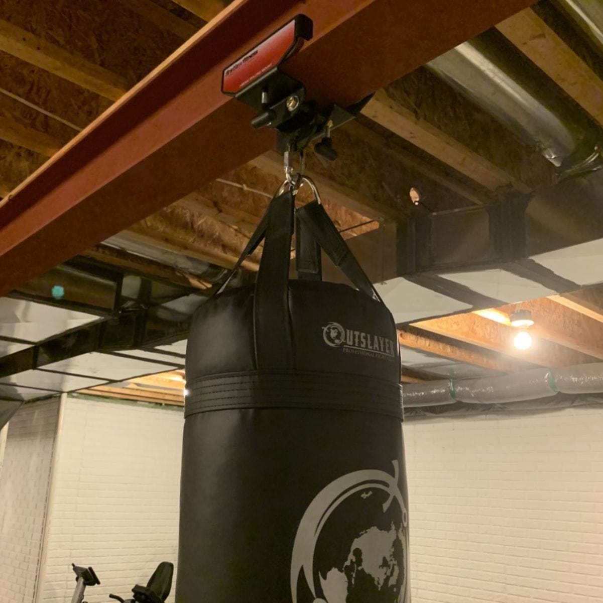 heavy bag hanger