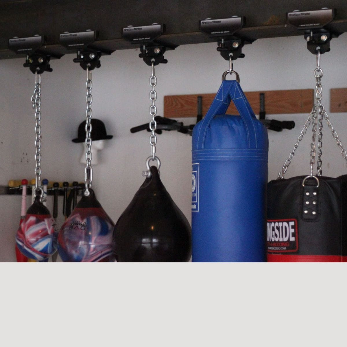 heavy bag hanger
