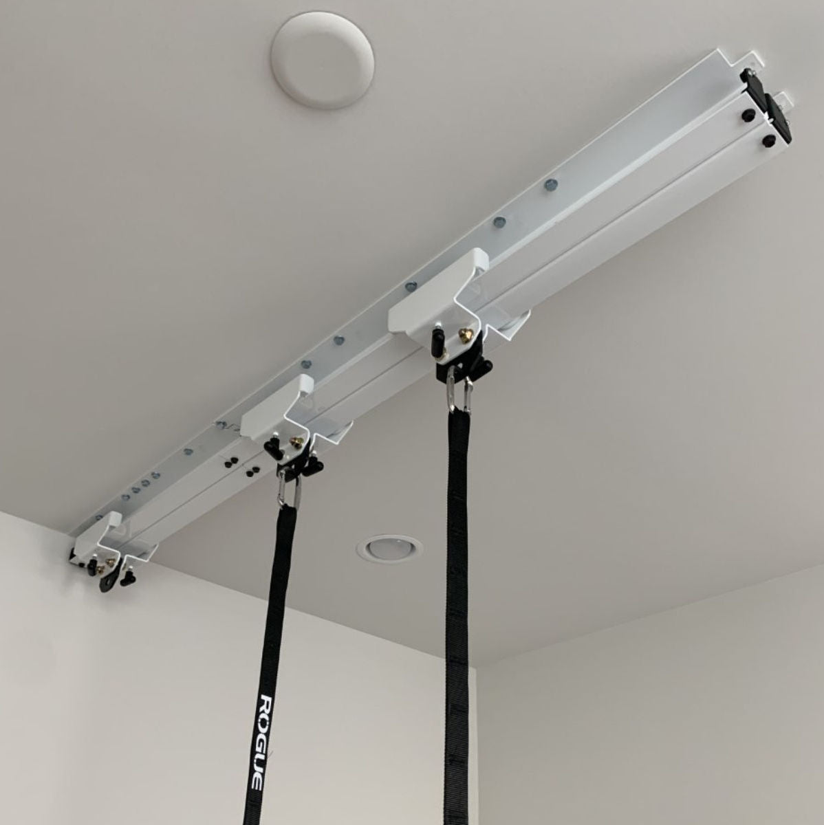 heavy bag rail system