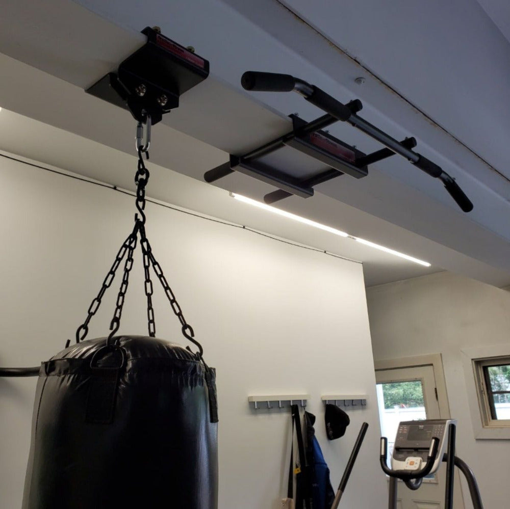 Firstlaw Fitness - 600 LBS Weight Limit - I-Beam Pull Up Bar - Long Bar